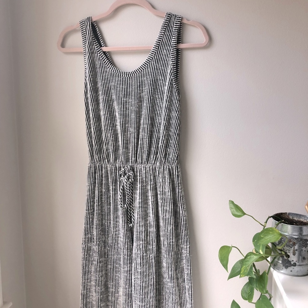 Women’s striped jumpsuit
